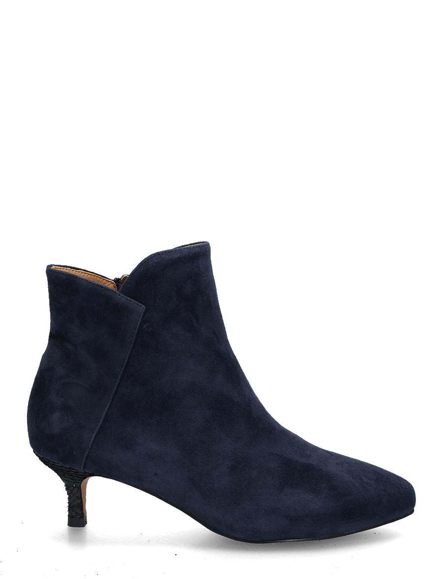 WODEN - Saga Zip S - stövletter - dark navy - 2