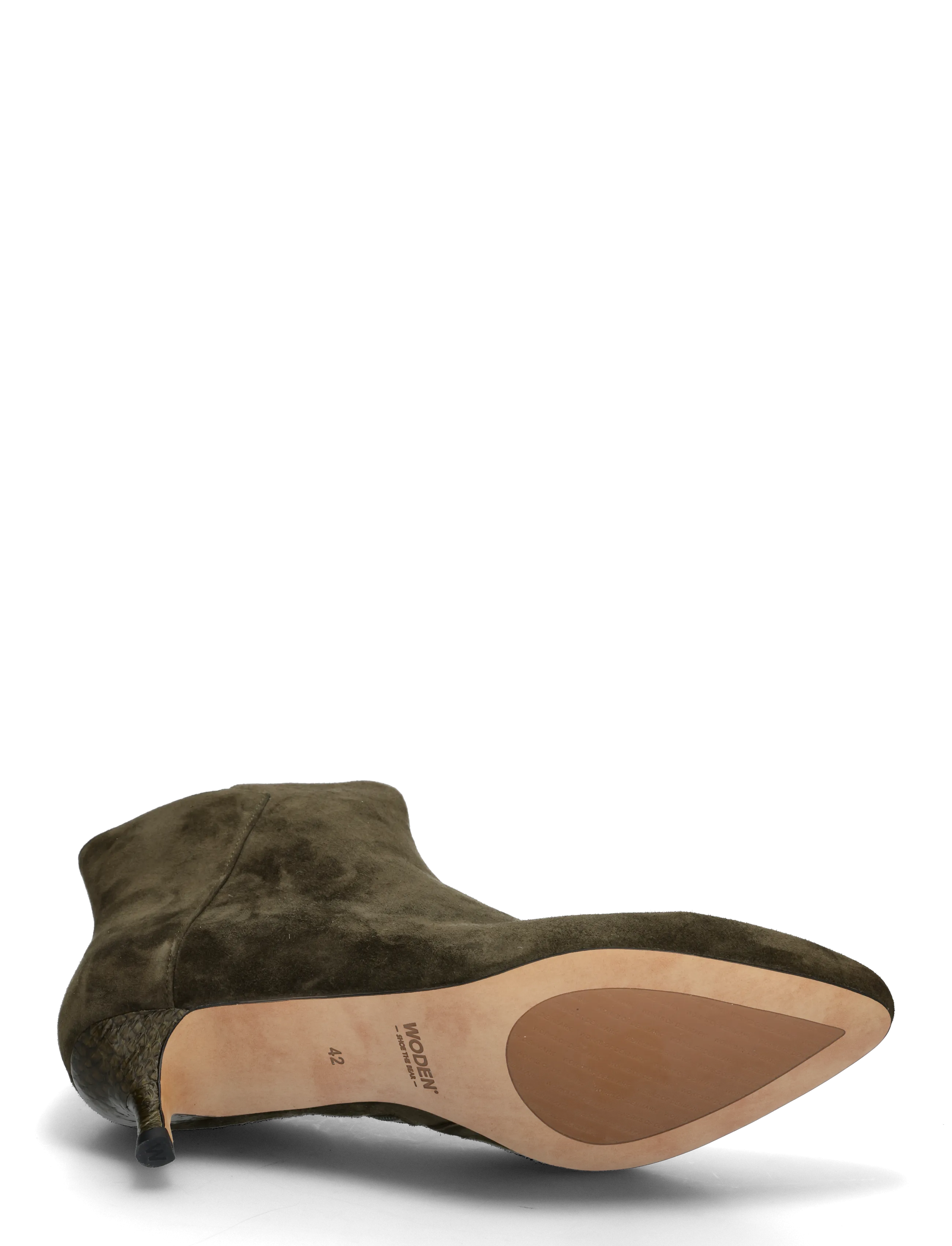 WODEN - Saga Zip S - stövletter - khaki - 4