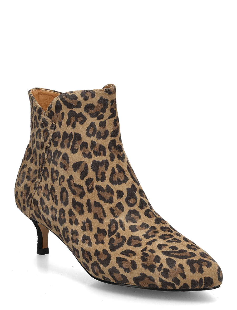 WODEN - Saga Zip S - stövletter - leopard - 0