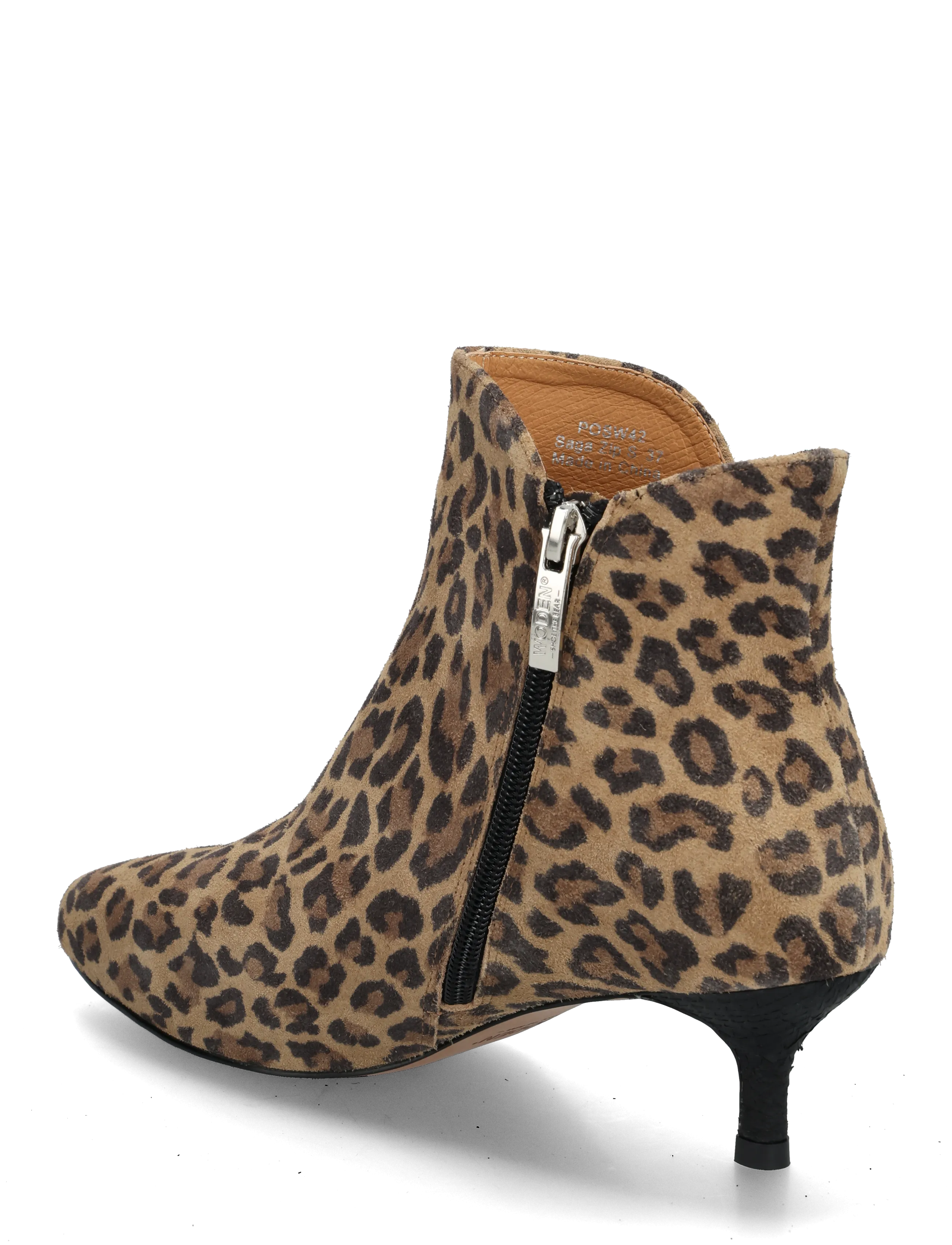WODEN - Saga Zip S - stövletter - leopard - 1