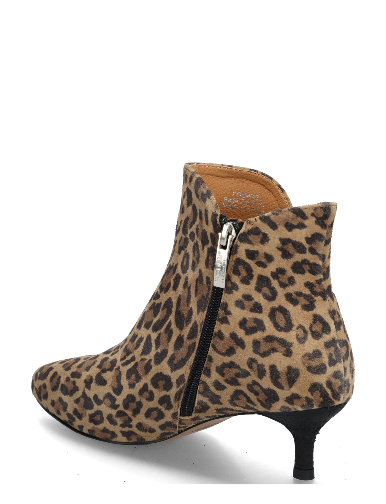 WODEN - Saga Zip S - stövletter - leopard - 1