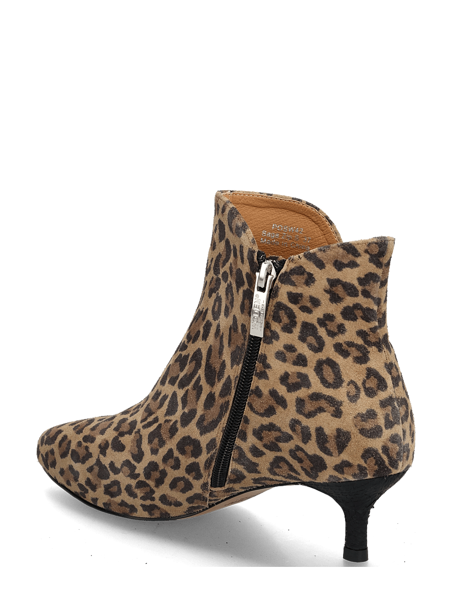 WODEN - Saga Zip S - stövletter - leopard - 1