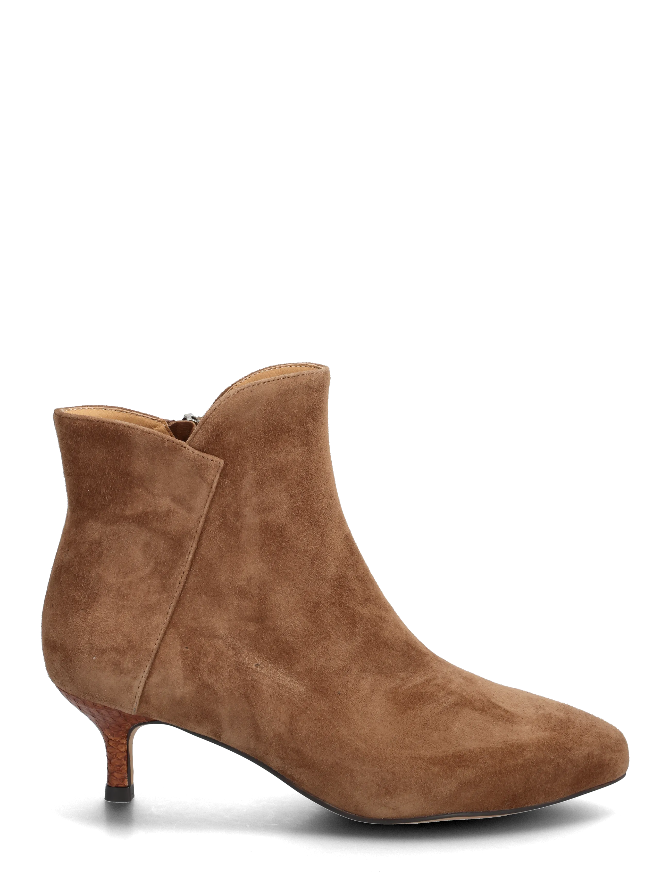 WODEN - Saga Zip S - stiefeletten mit absatz - tan - 1