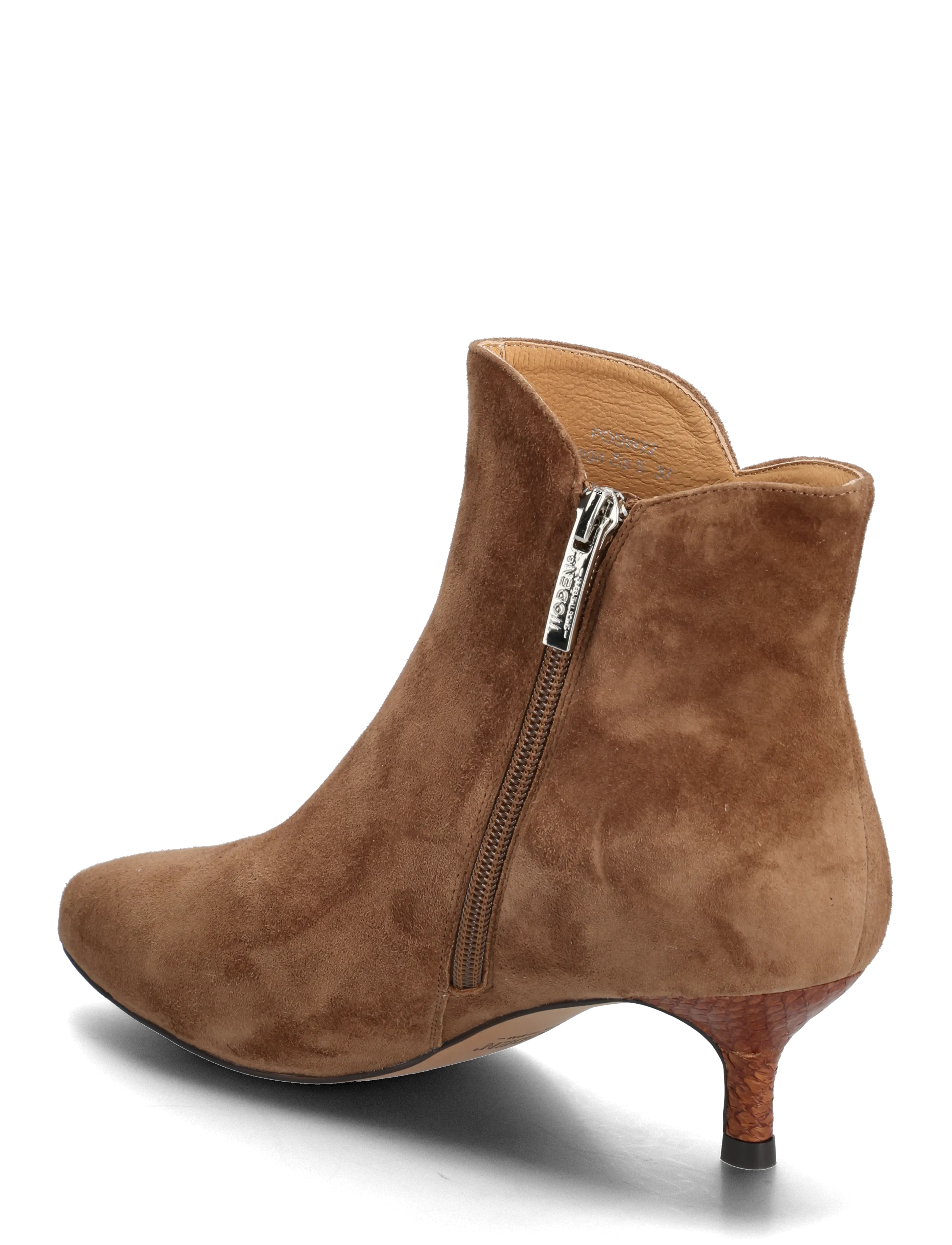 WODEN - Saga Zip S - stiefeletten mit absatz - tan - 2