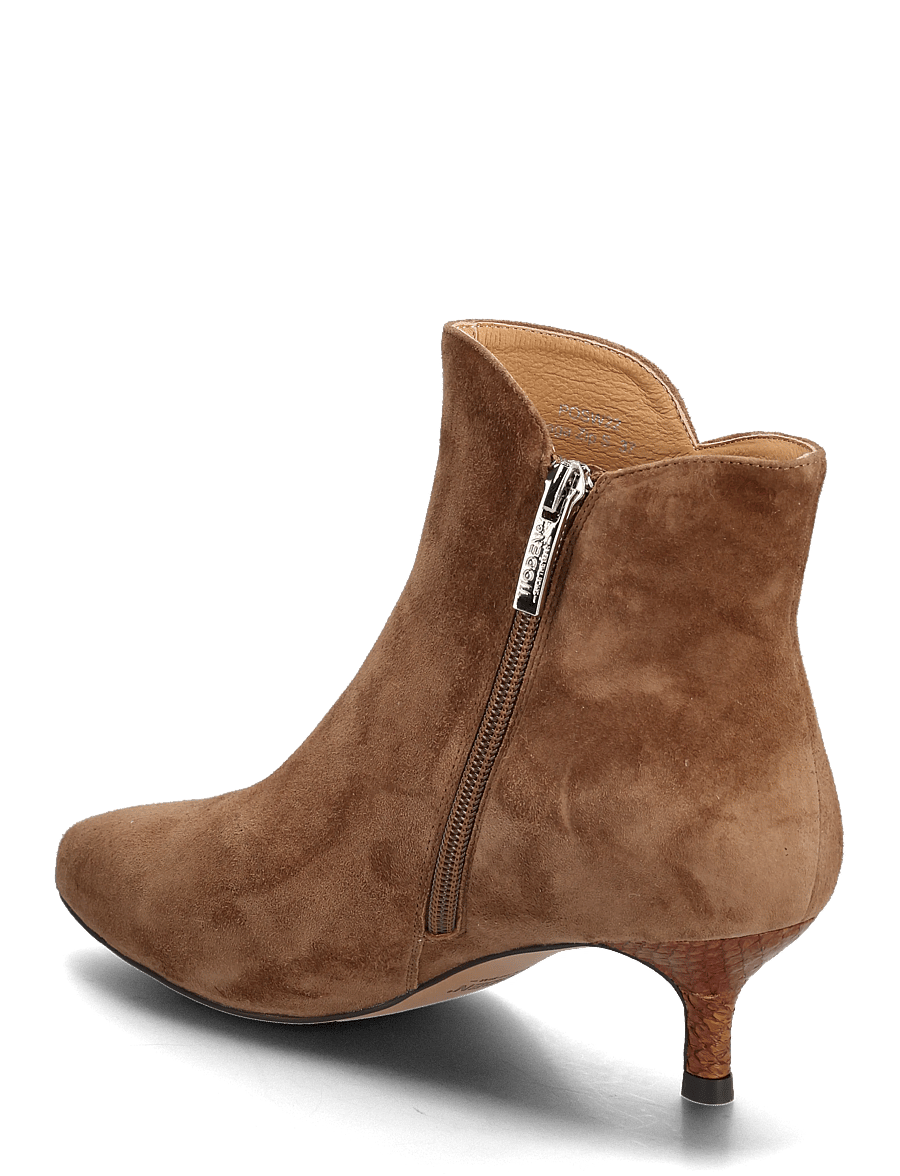 WODEN - Saga Zip S - stiefeletten mit absatz - tan - 2