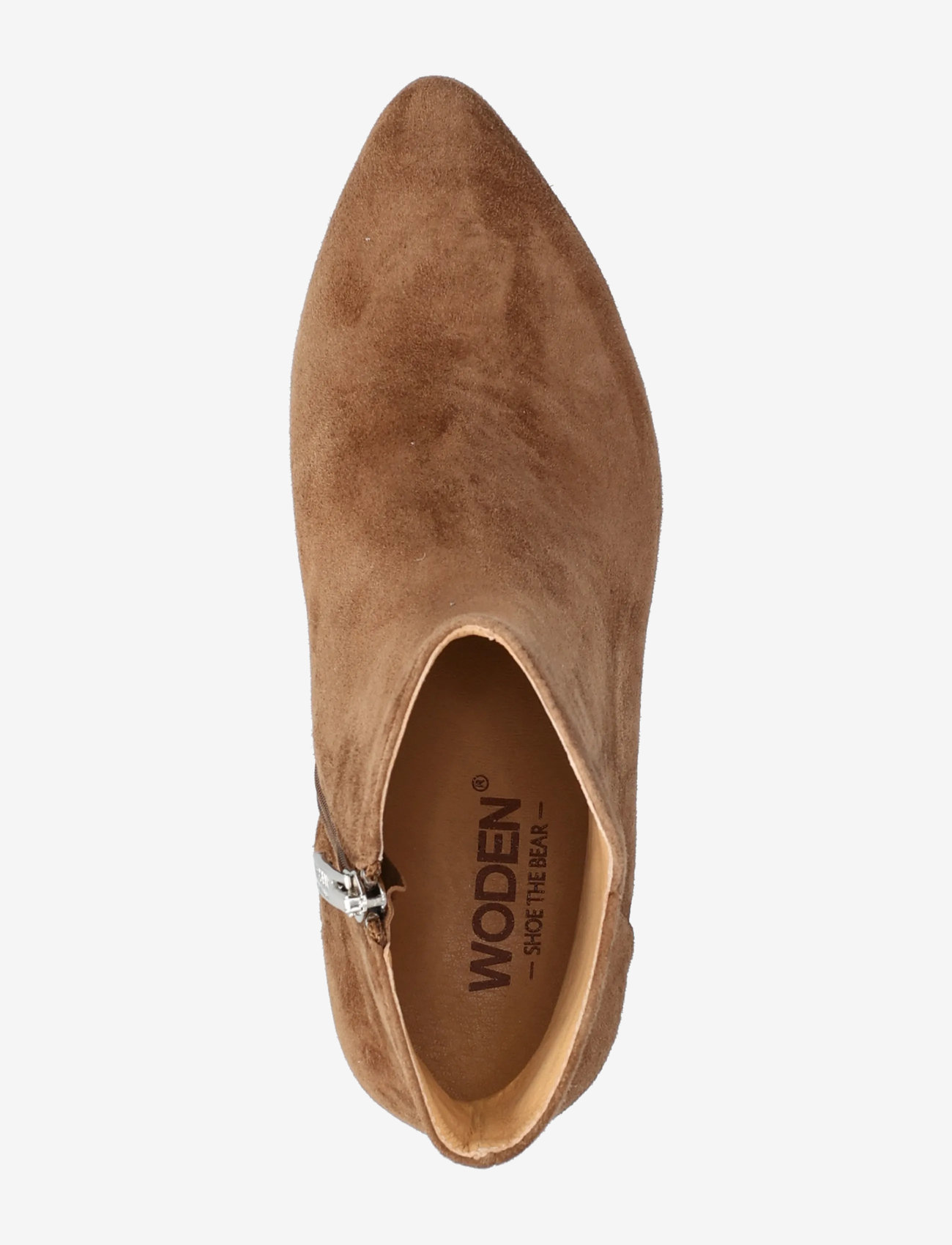 WODEN - Saga Zip S - heeled ankle boots - tan - 3