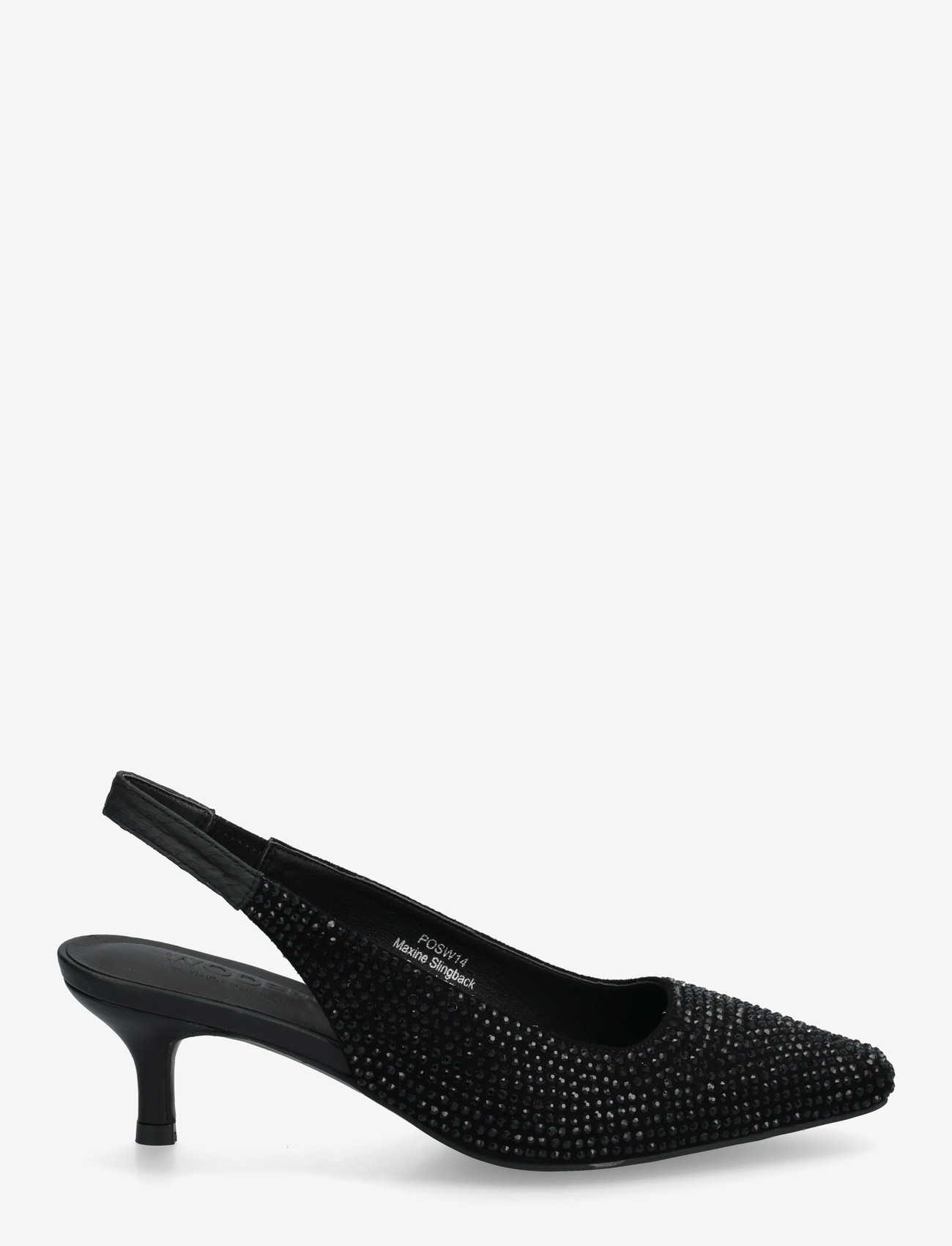 WODEN - Maxine Slingback Crystal - heeled slingbacks - black/black - 1