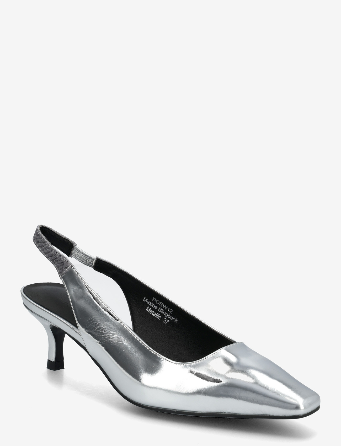 WODEN - Maxine Slingback Metallic - festtøj til outletpriser - silver - 0