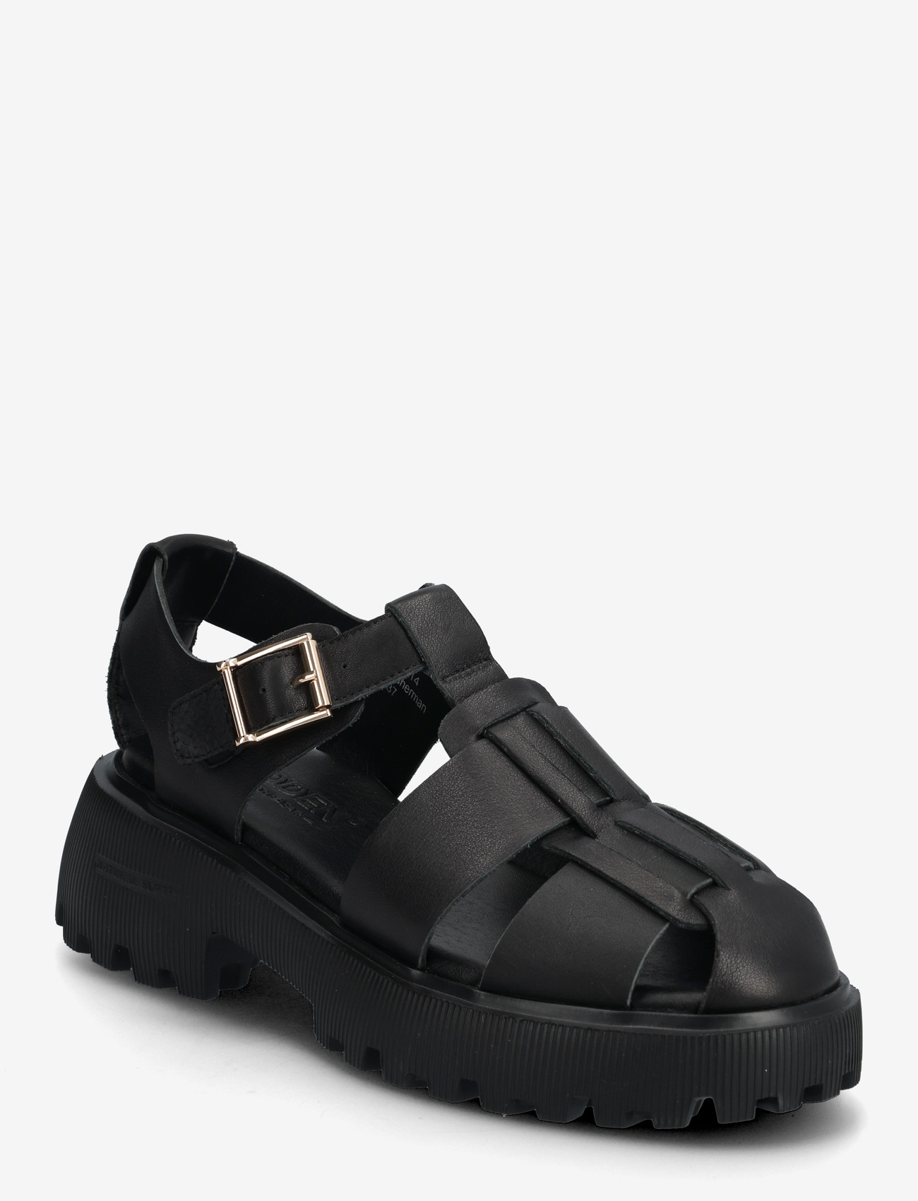WODEN - Posey Fisherman - platformsandaler - black - 0