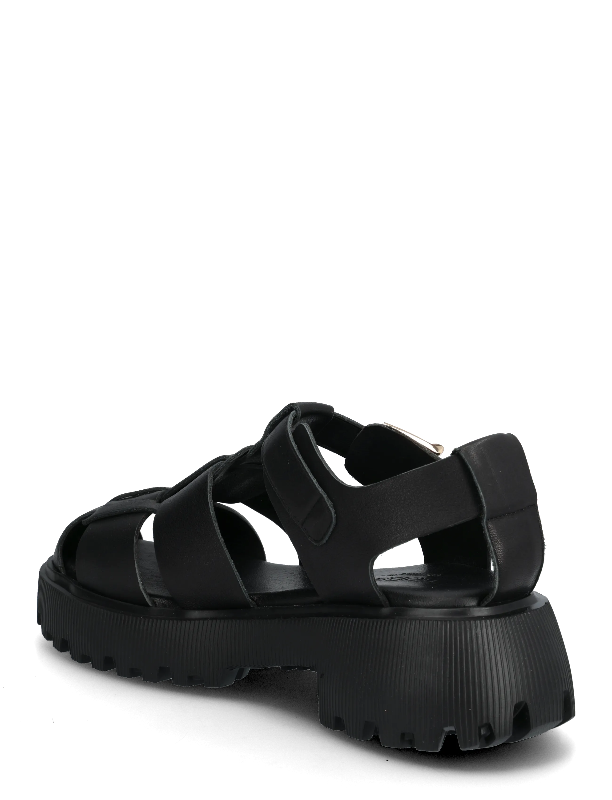 WODEN - Posey Fisherman - gladiatorsandaler - black - 2
