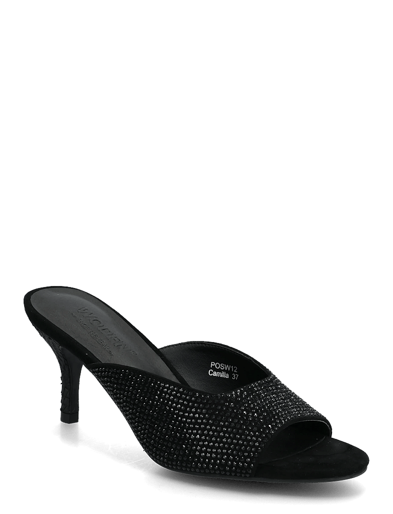WODEN - Camilla - mules med klack - black - 0