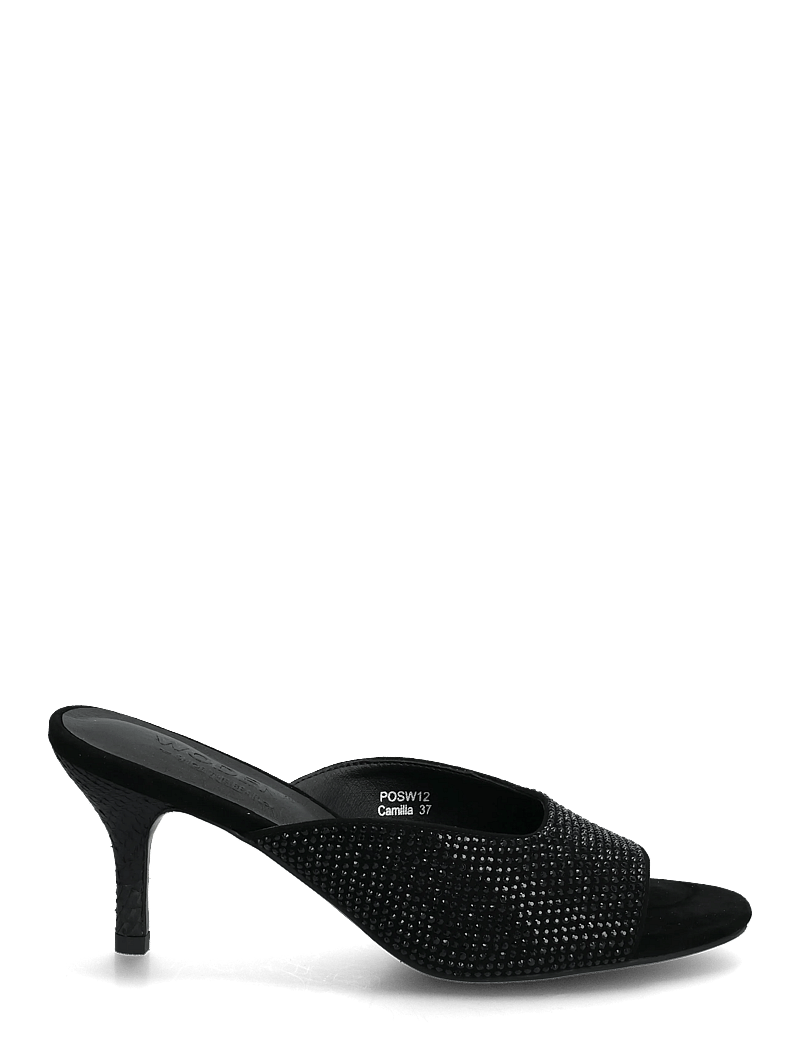 WODEN - Camilla - mules med klack - black - 1
