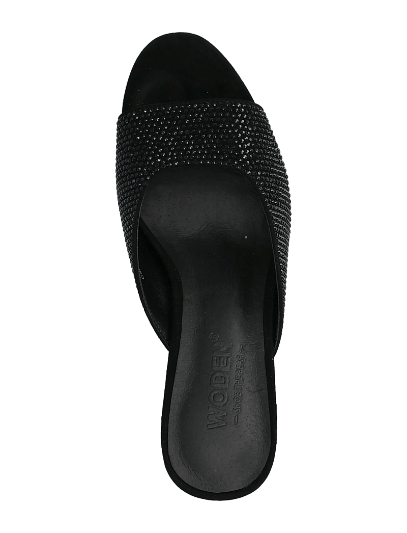 WODEN - Camilla - mules med klack - black - 3