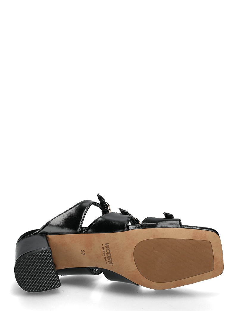 WODEN - Hanna L - mules med hæle - black - 4