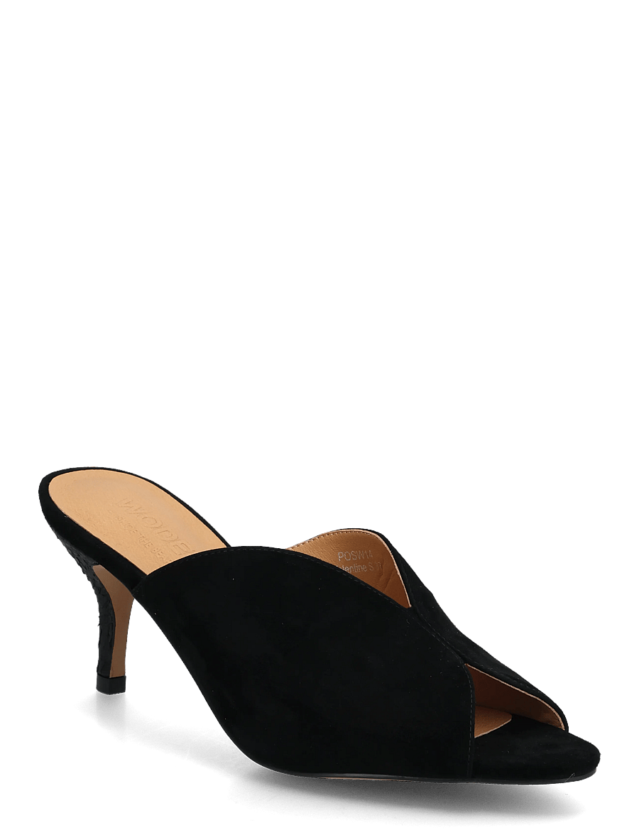WODEN - Valentine S - buty z odkrytą piętą na obcasach - black - 0