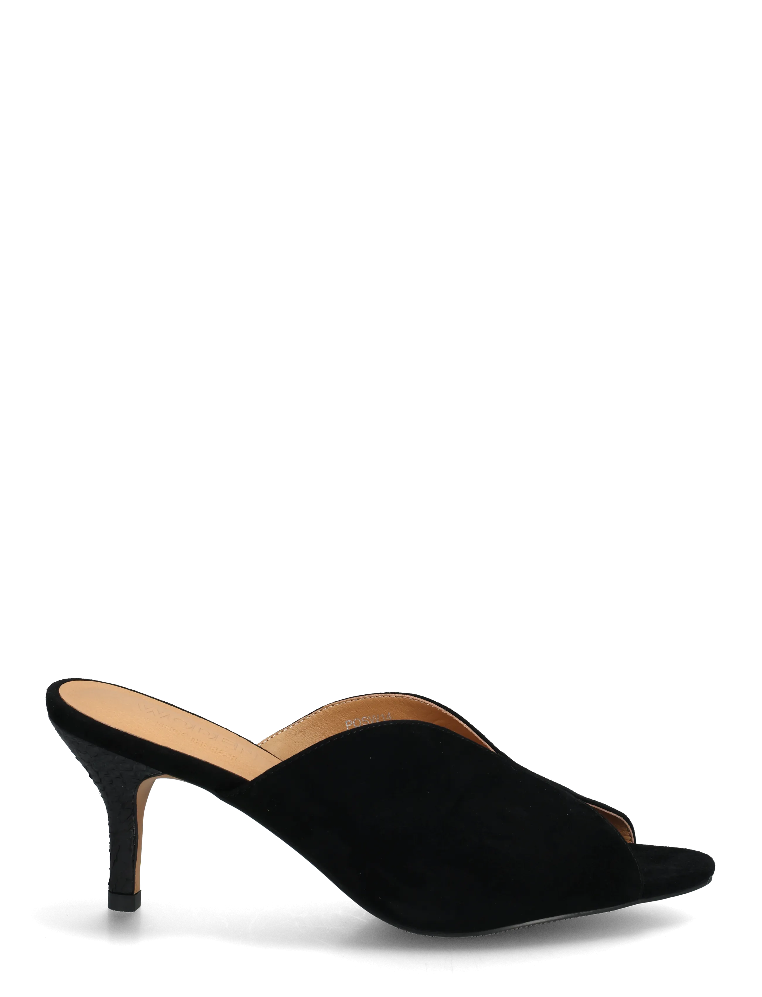 WODEN - Valentine S - buty z odkrytą piętą na obcasach - black - 1