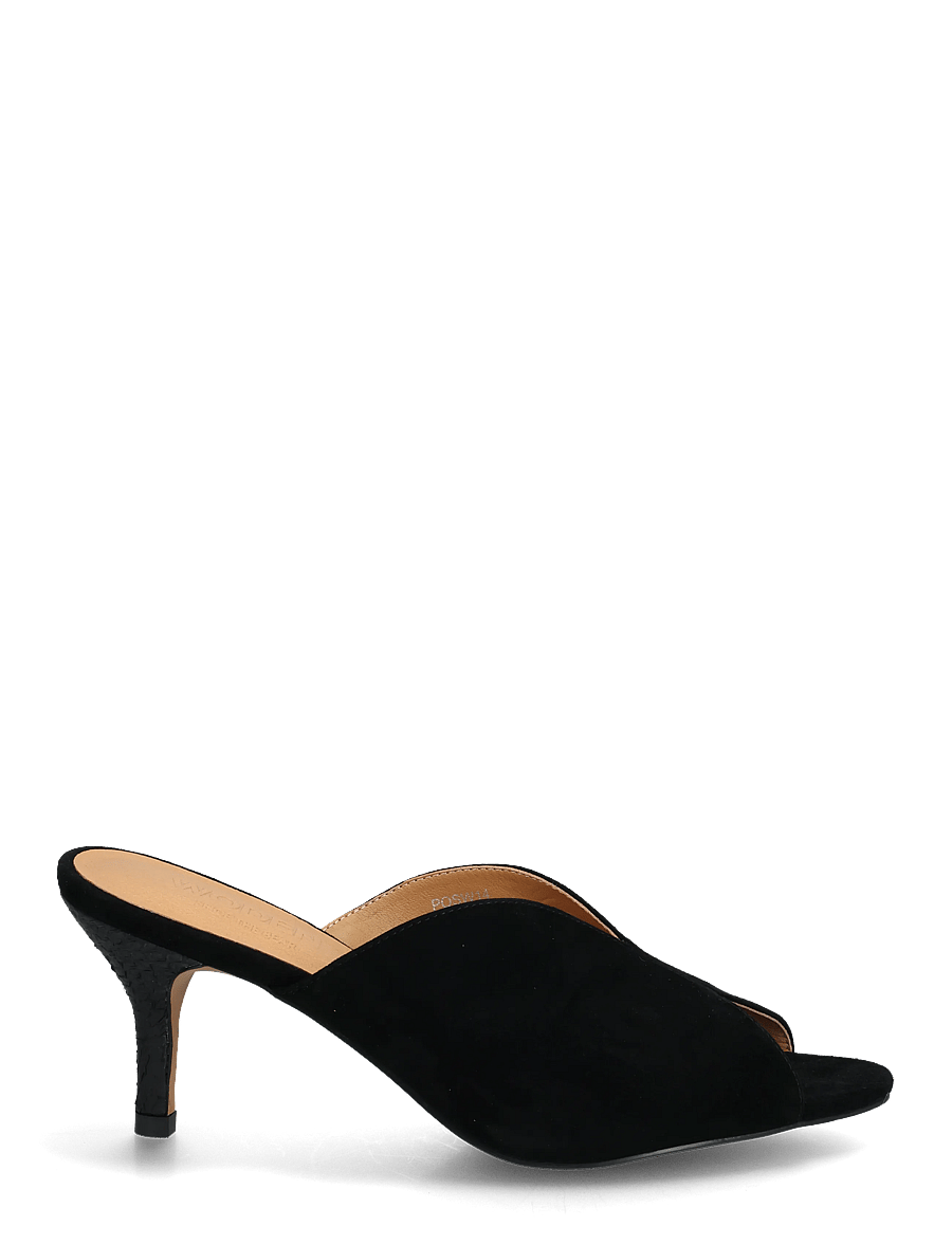 WODEN - Valentine S - buty z odkrytą piętą na obcasach - black - 1