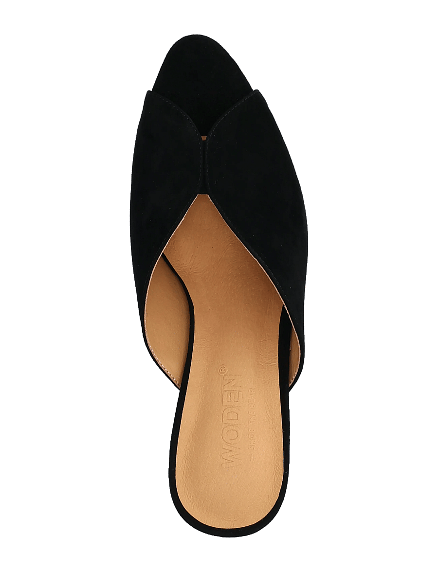 WODEN - Valentine S - buty z odkrytą piętą na obcasach - black - 3
