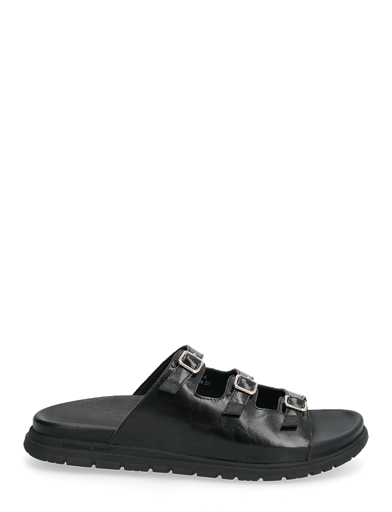 WODEN - Ellen Buckle - flade sandaler - black - 1