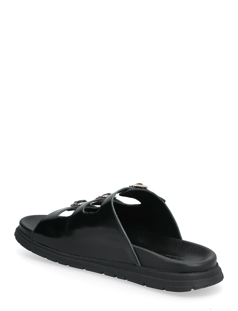 WODEN - Ellen Buckle - flade sandaler - black - 2