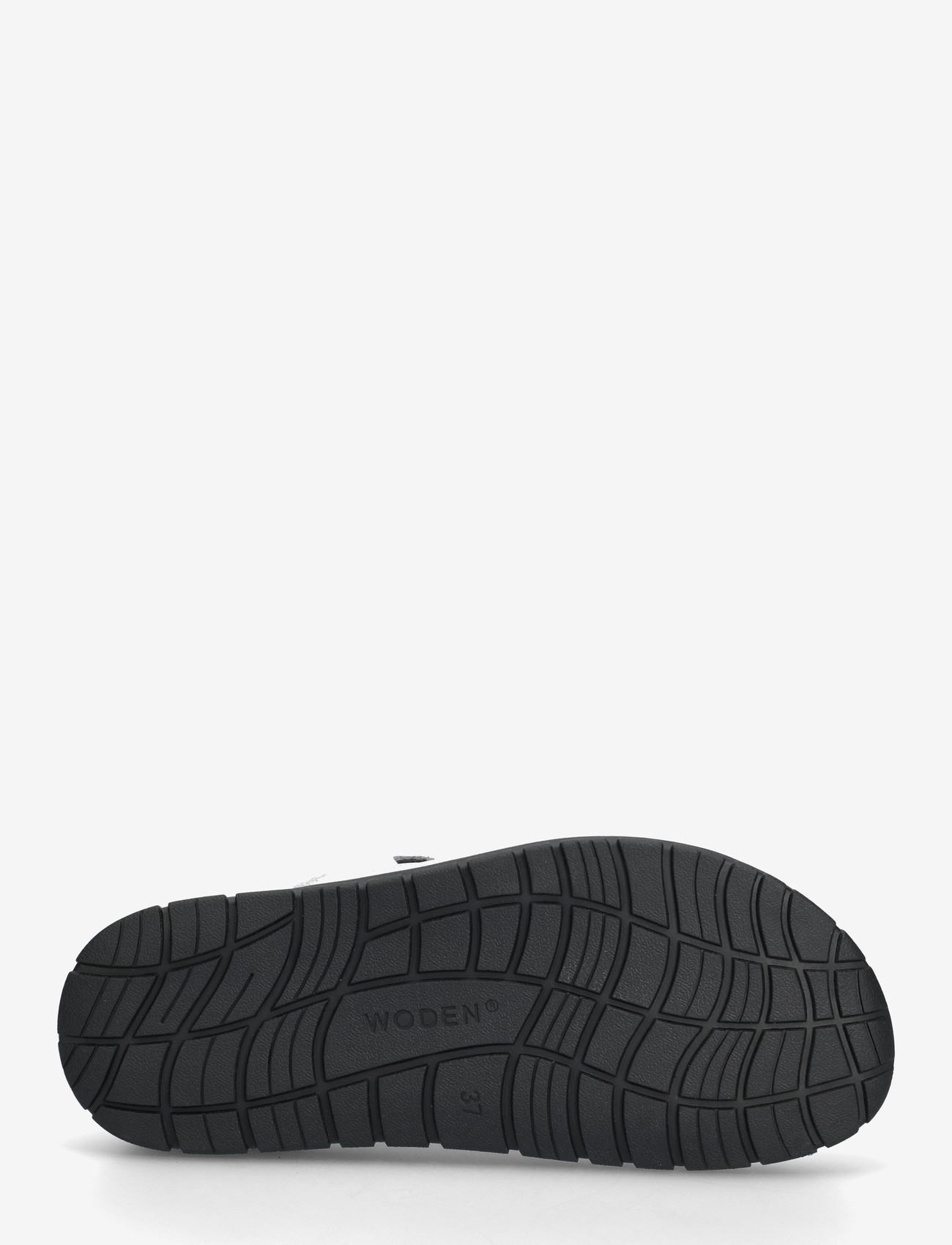 WODEN - Ellen Metallic - flade sandaler - black/silver - 4