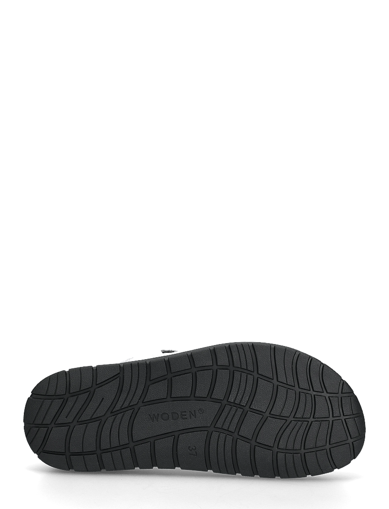 WODEN - Ellen Metallic - flade sandaler - black/silver - 4