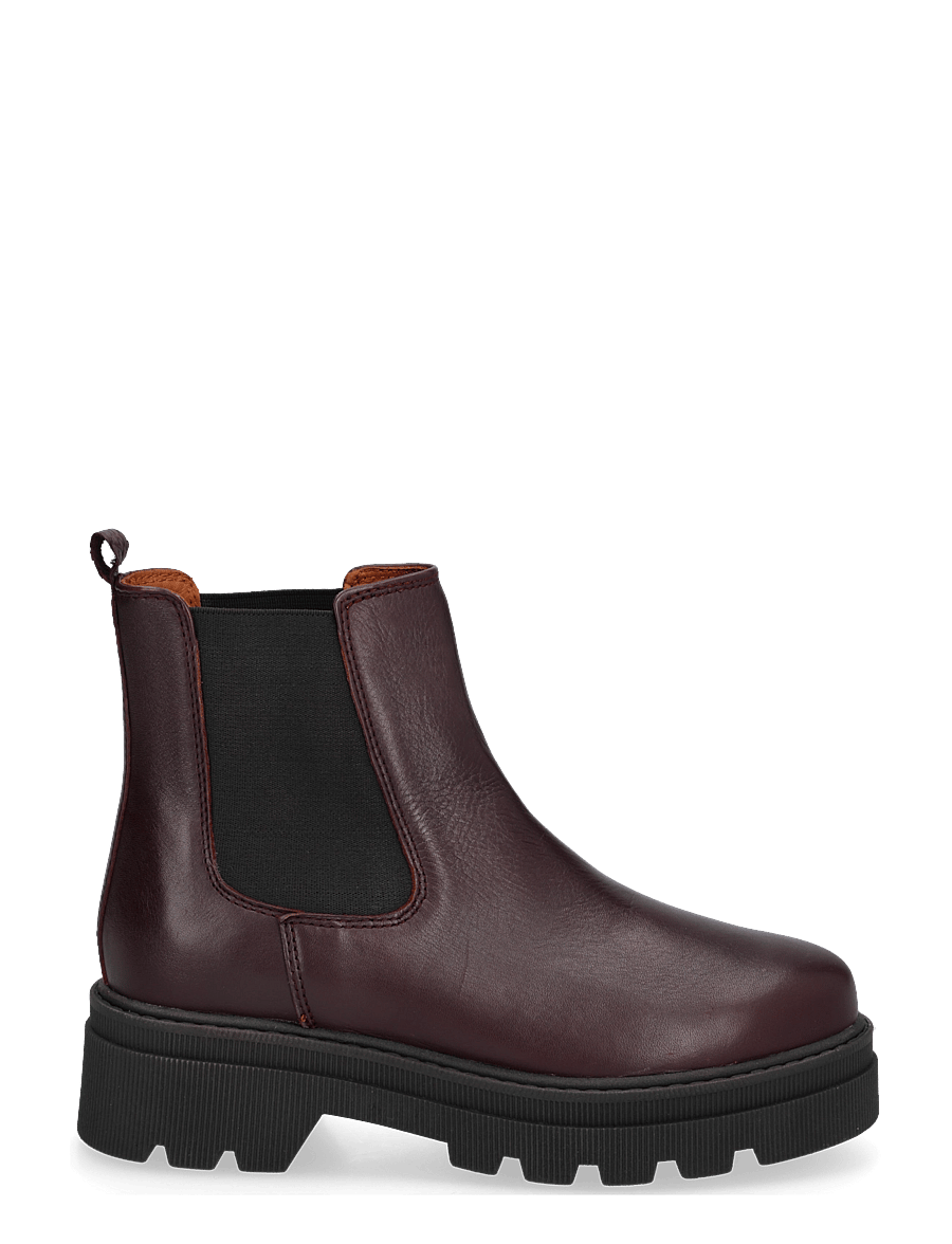 WODEN - Sanna Chelsea L - flache stiefeletten - cherry - 2