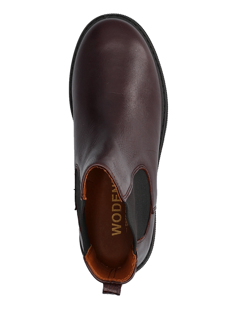 WODEN - Sanna Chelsea L - flache stiefeletten - cherry - 3