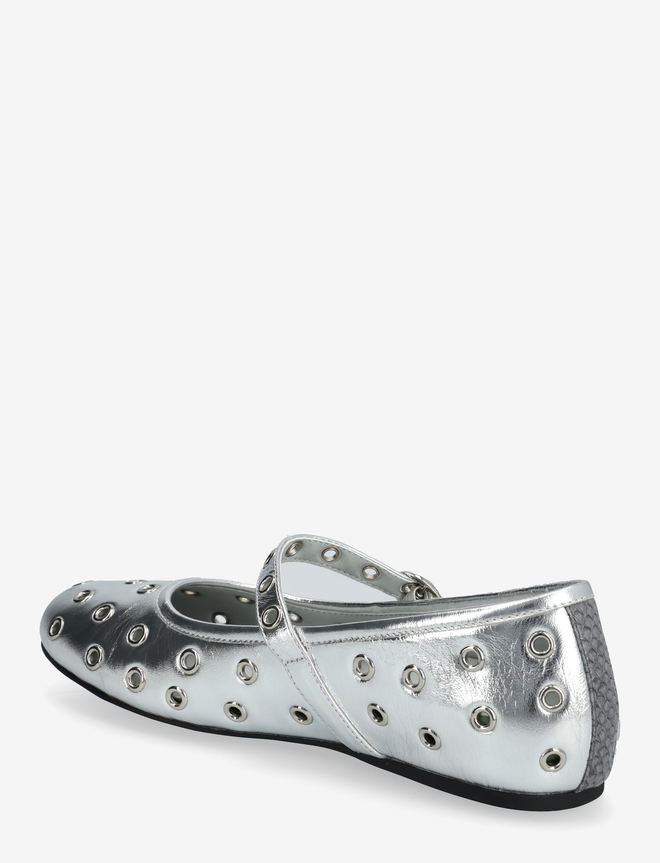 WODEN - Cristel Metallic - ballerinaer - silver - 2