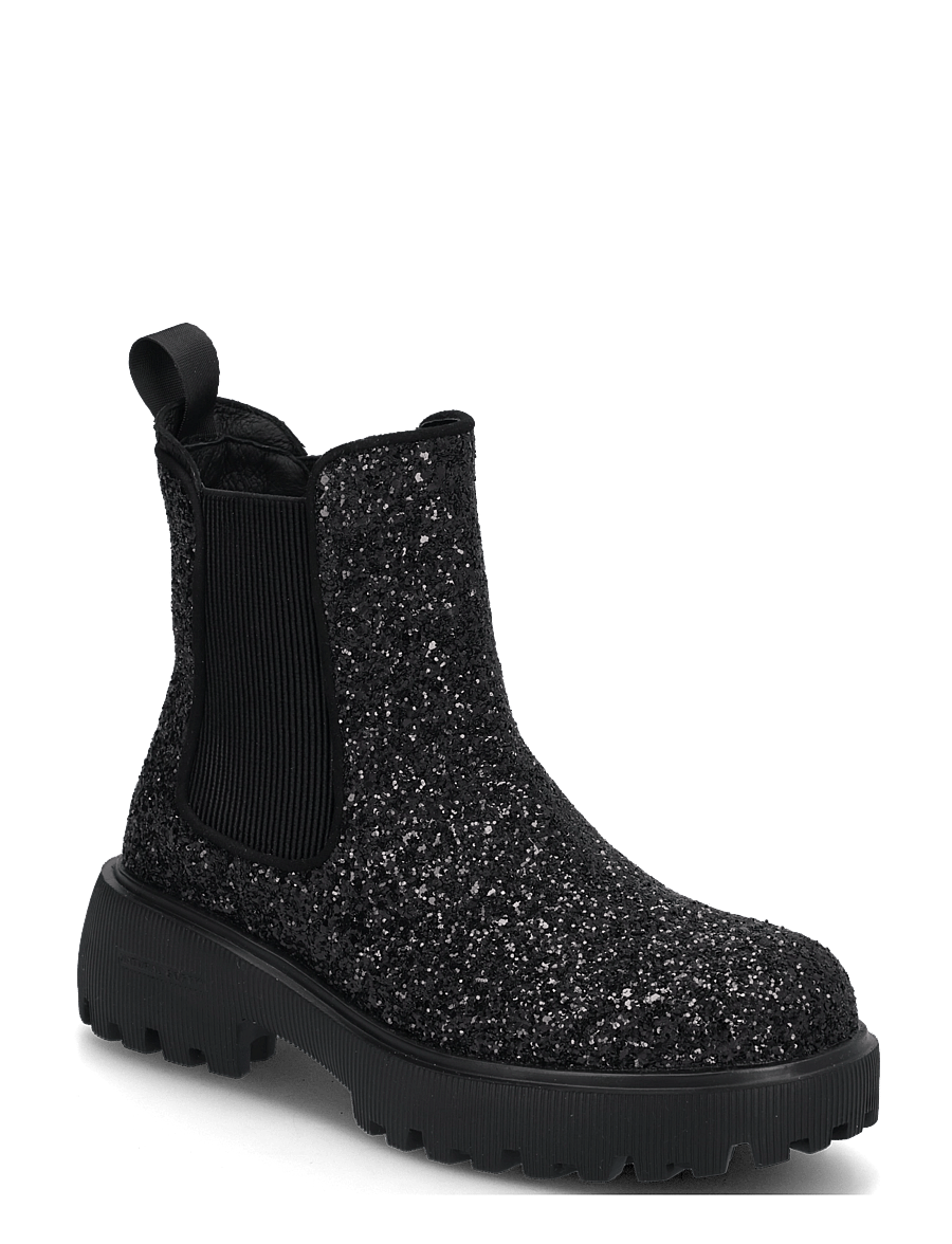 WODEN - Aya Glitter - chelsea boots - black - 0