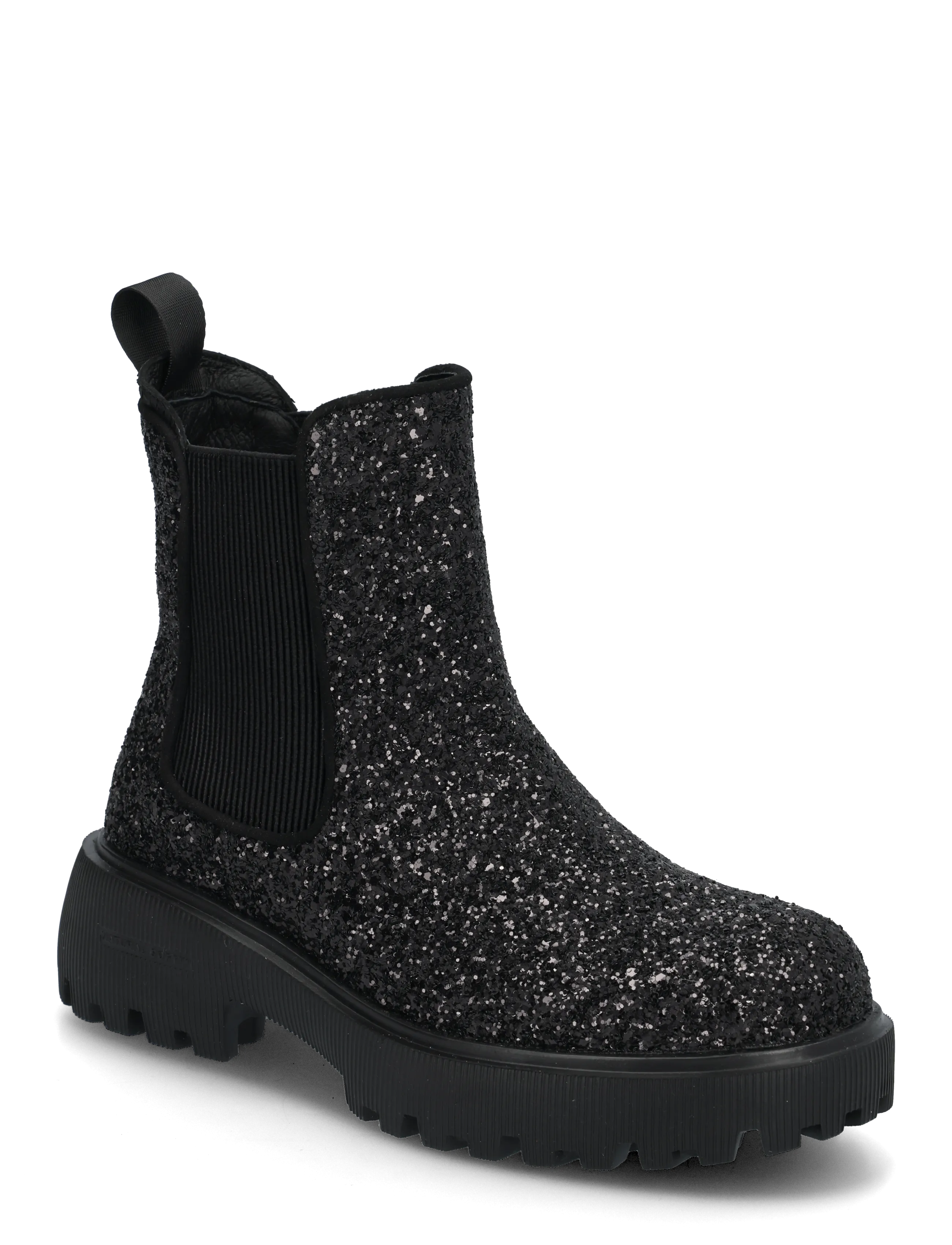WODEN Aya Glitter - Jalanõud - BLACK / black
