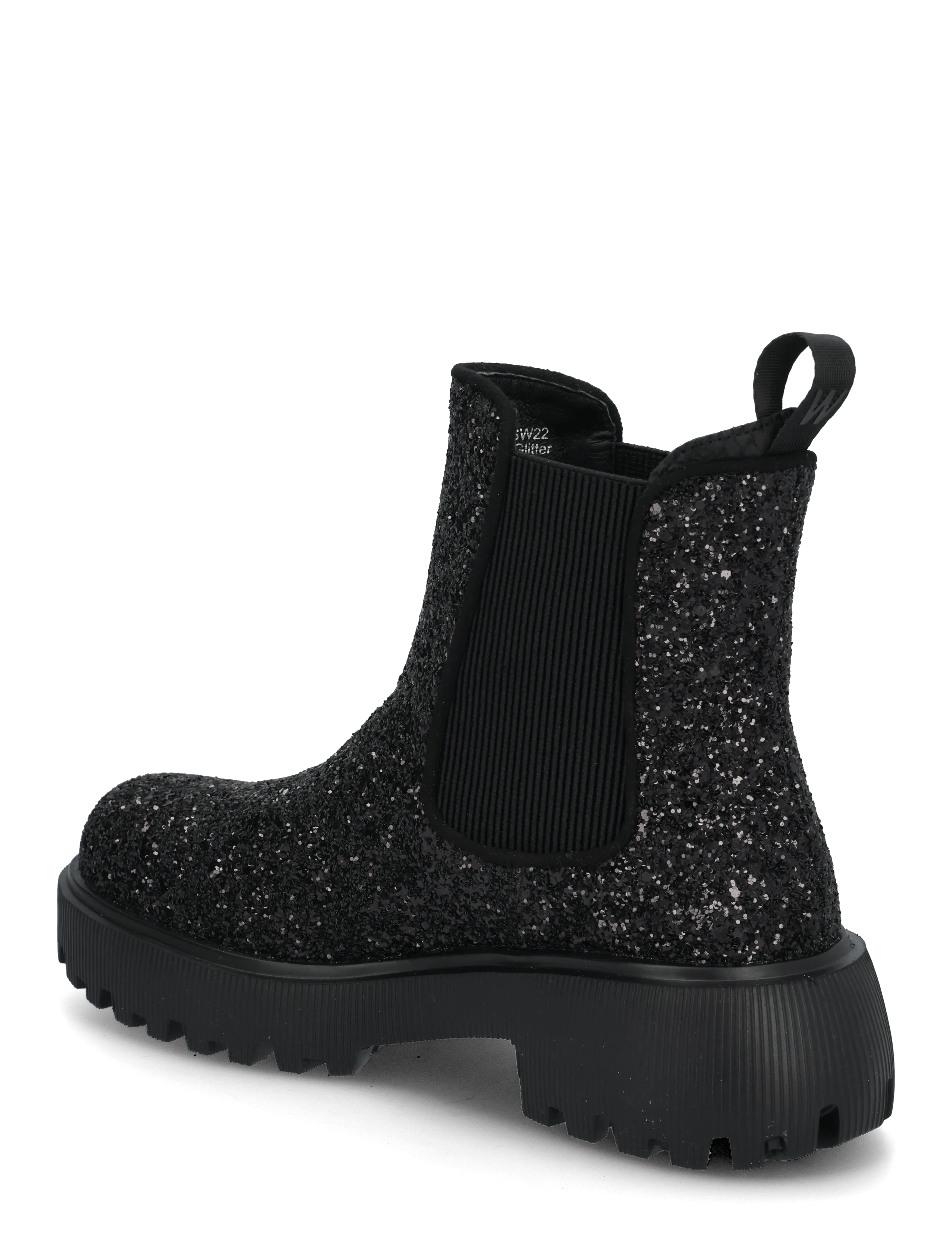 WODEN - Aya Glitter - chelsea boots - black - 1