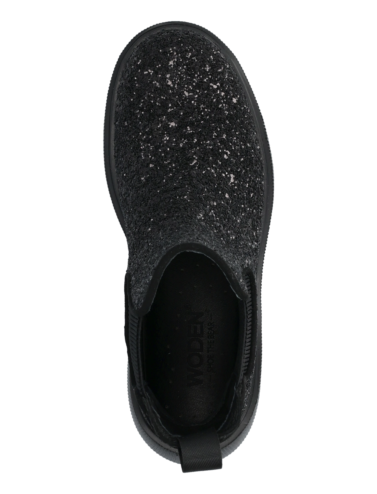 WODEN - Aya Glitter - chelsea boots - black - 3