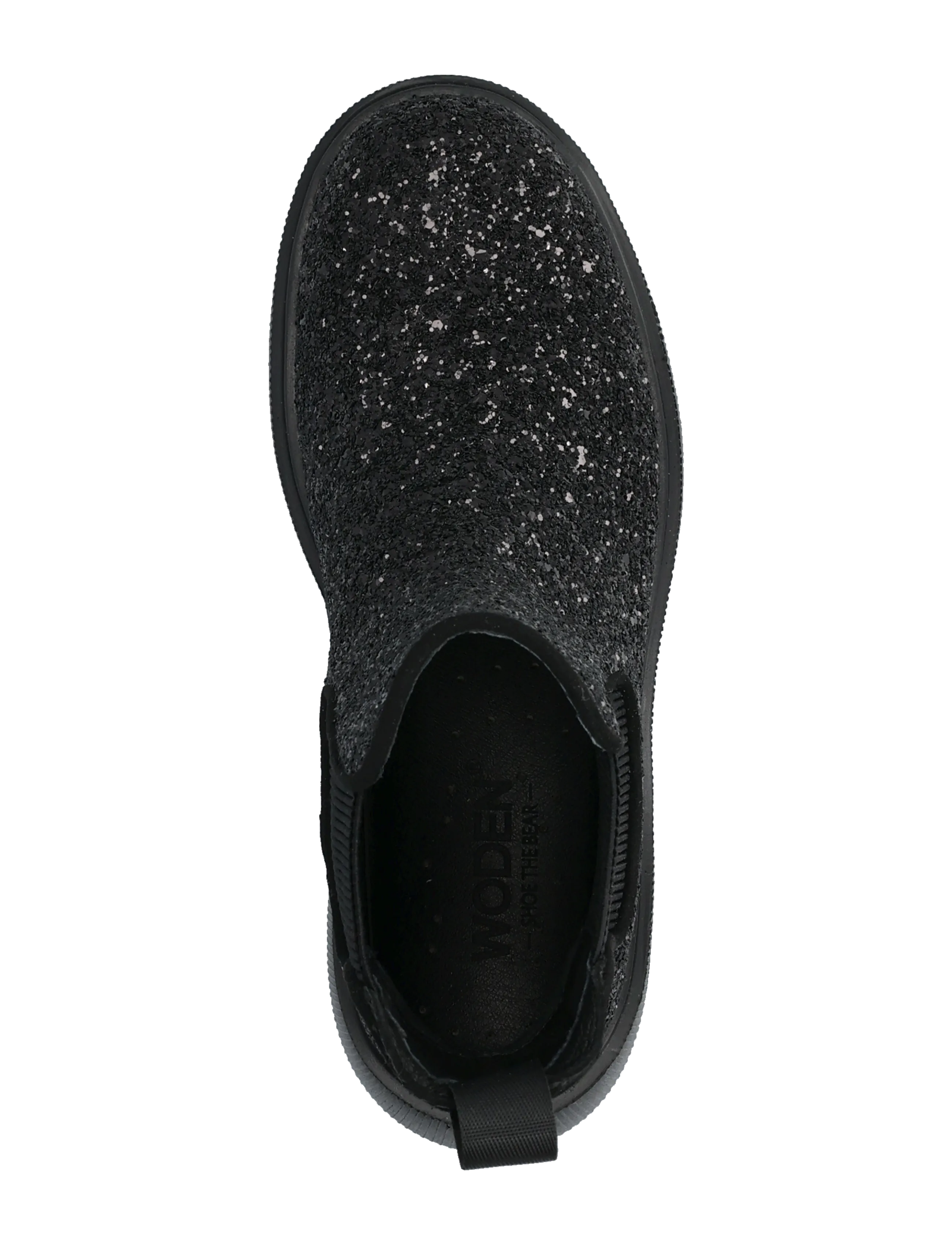 WODEN - Aya Glitter - chelsea boots - black - 3