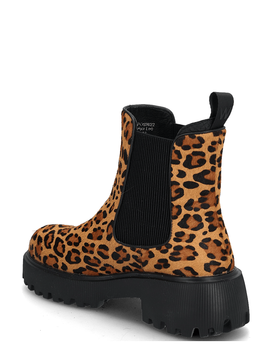 WODEN - Aya Leo - støvletter - leopard - 1