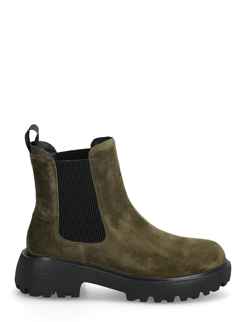 WODEN - Aya S - tasapohjaiset nilkkurit - dark olive - 2