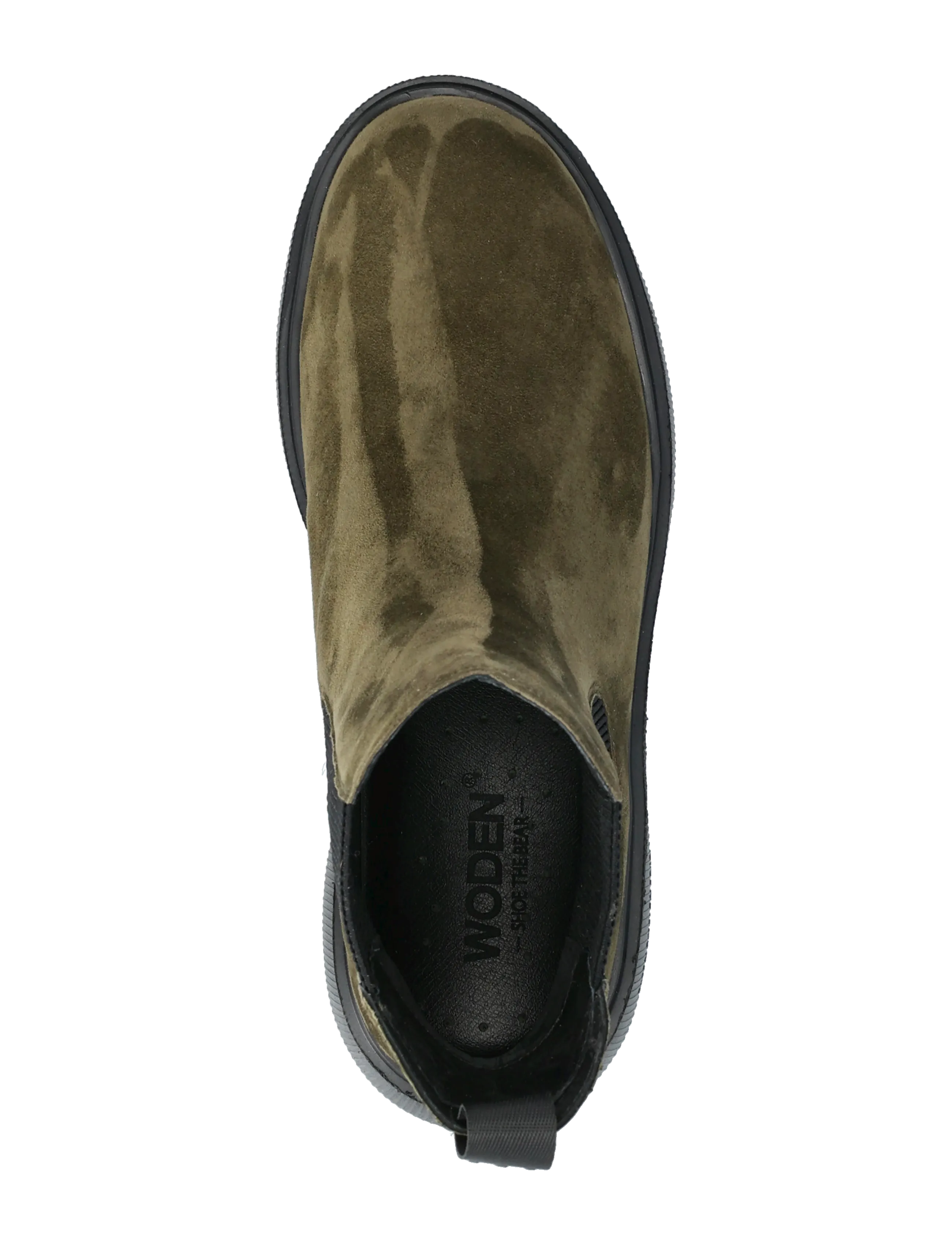 WODEN - Aya S - madalad poolsaapad - dark olive - 4