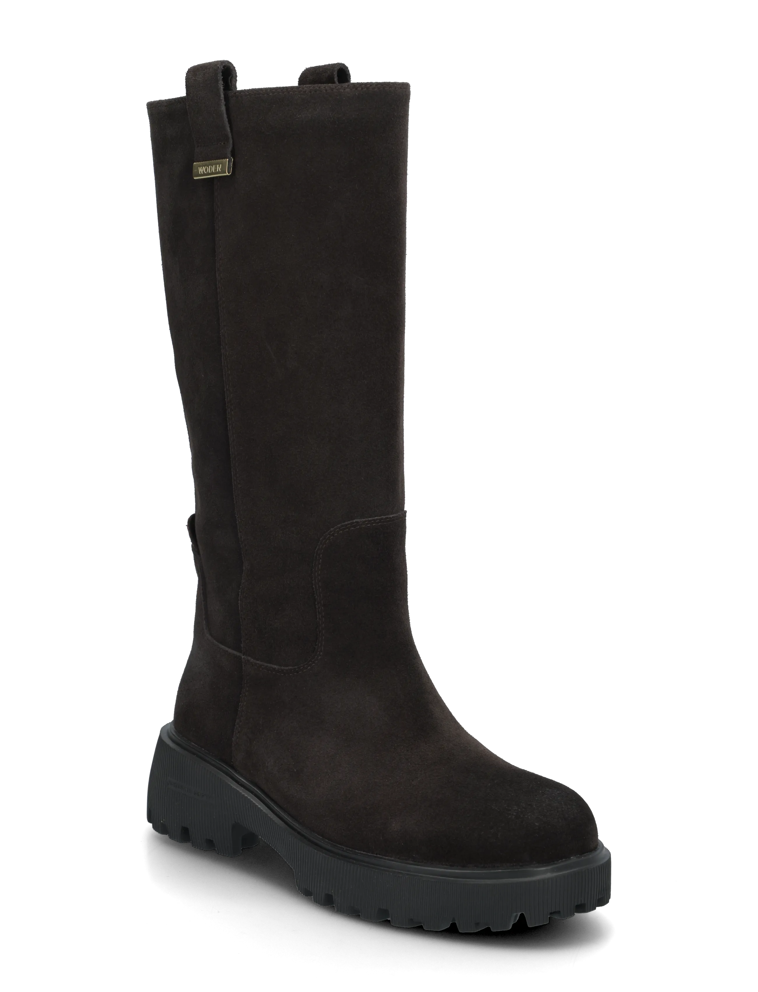 WODEN Lea S - Hohe Stiefel - CHOCOLATE / brown