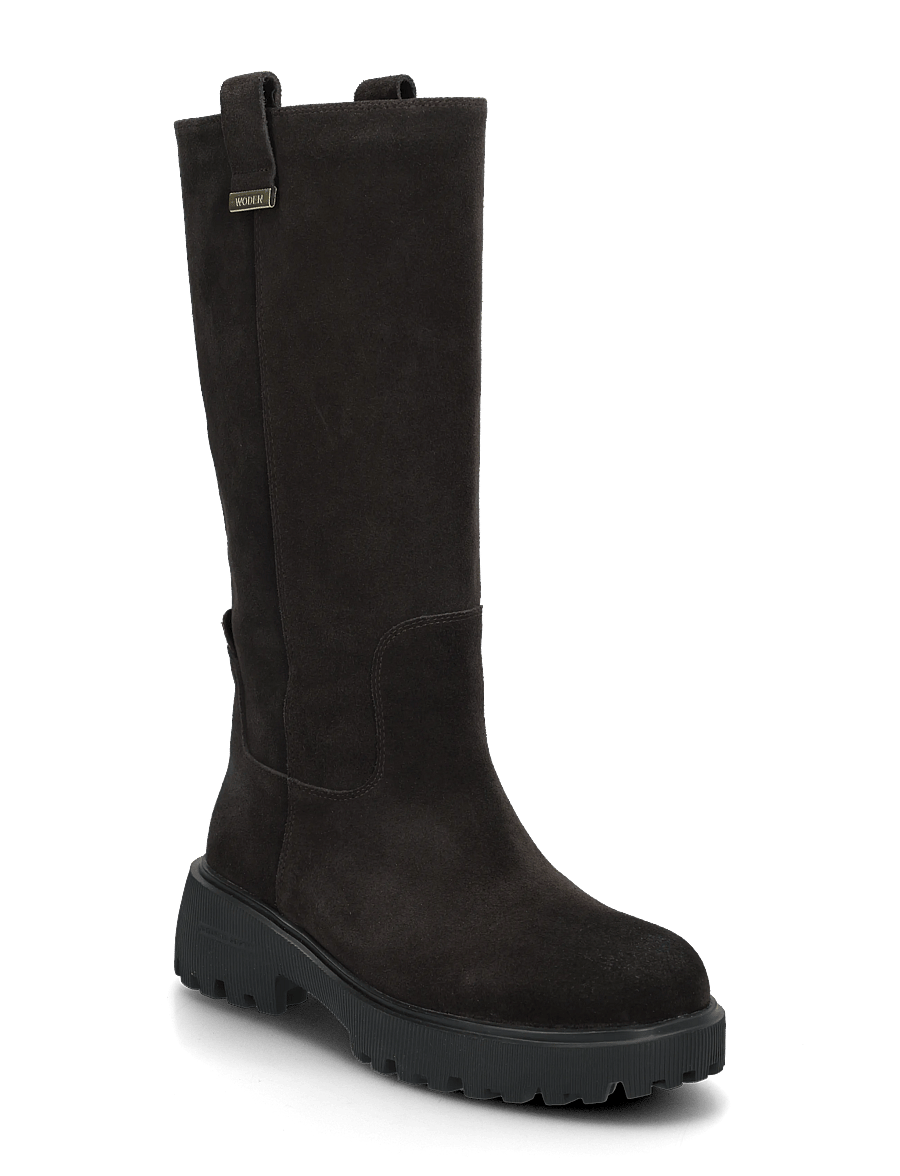 WODEN - Lea S - kniehohe stiefel - chocolate - 0