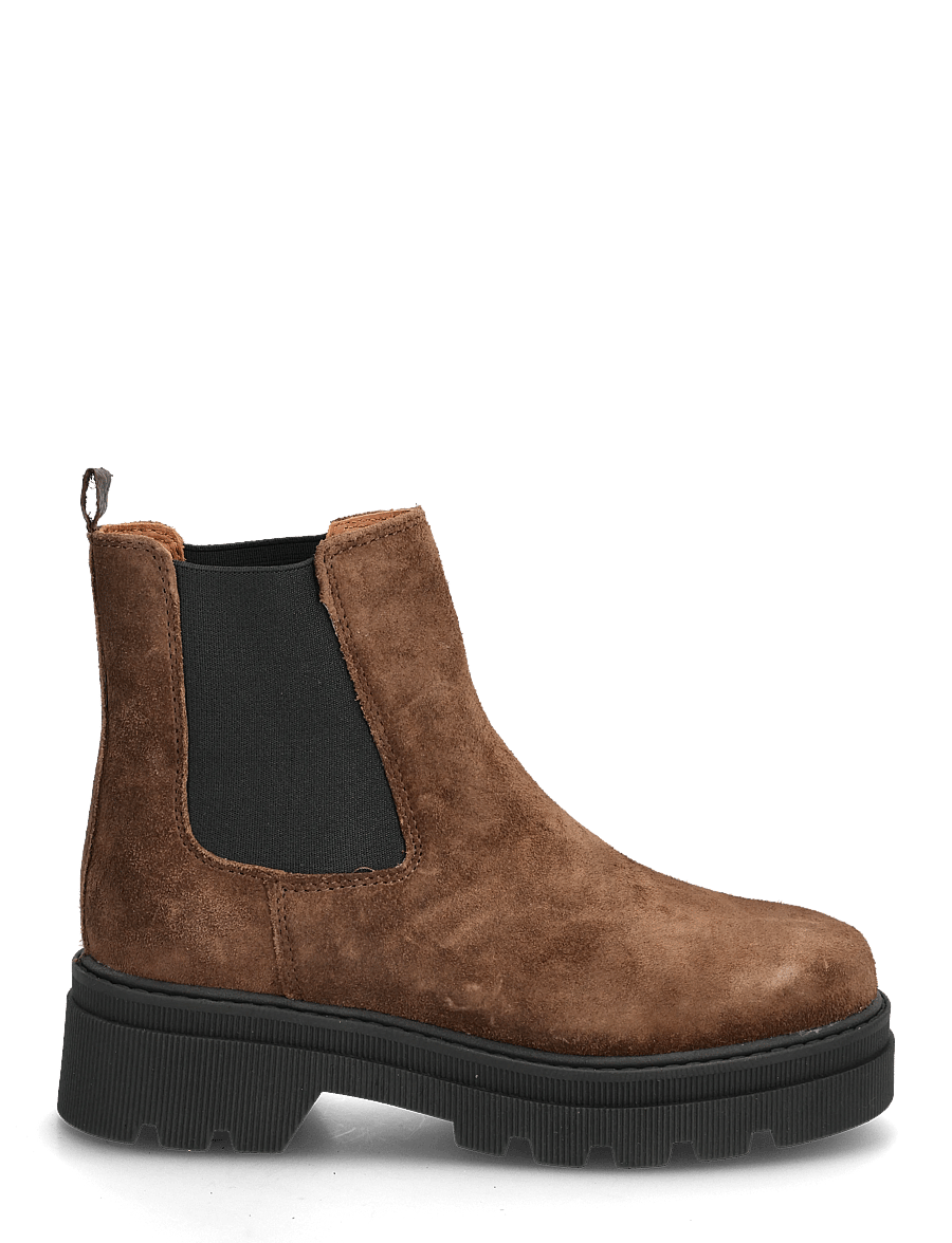 WODEN - Sanna Chelsea S - flache stiefeletten - chocolate - 1