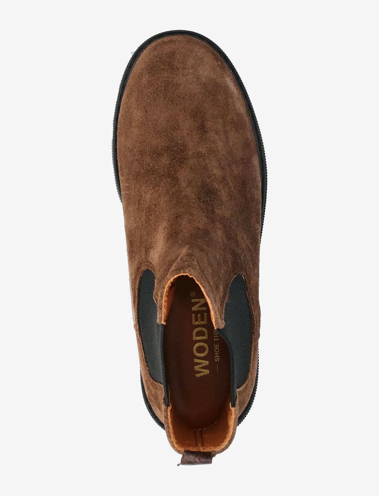 WODEN - Sanna Chelsea S - flade ankelstøvler - chocolate - 3