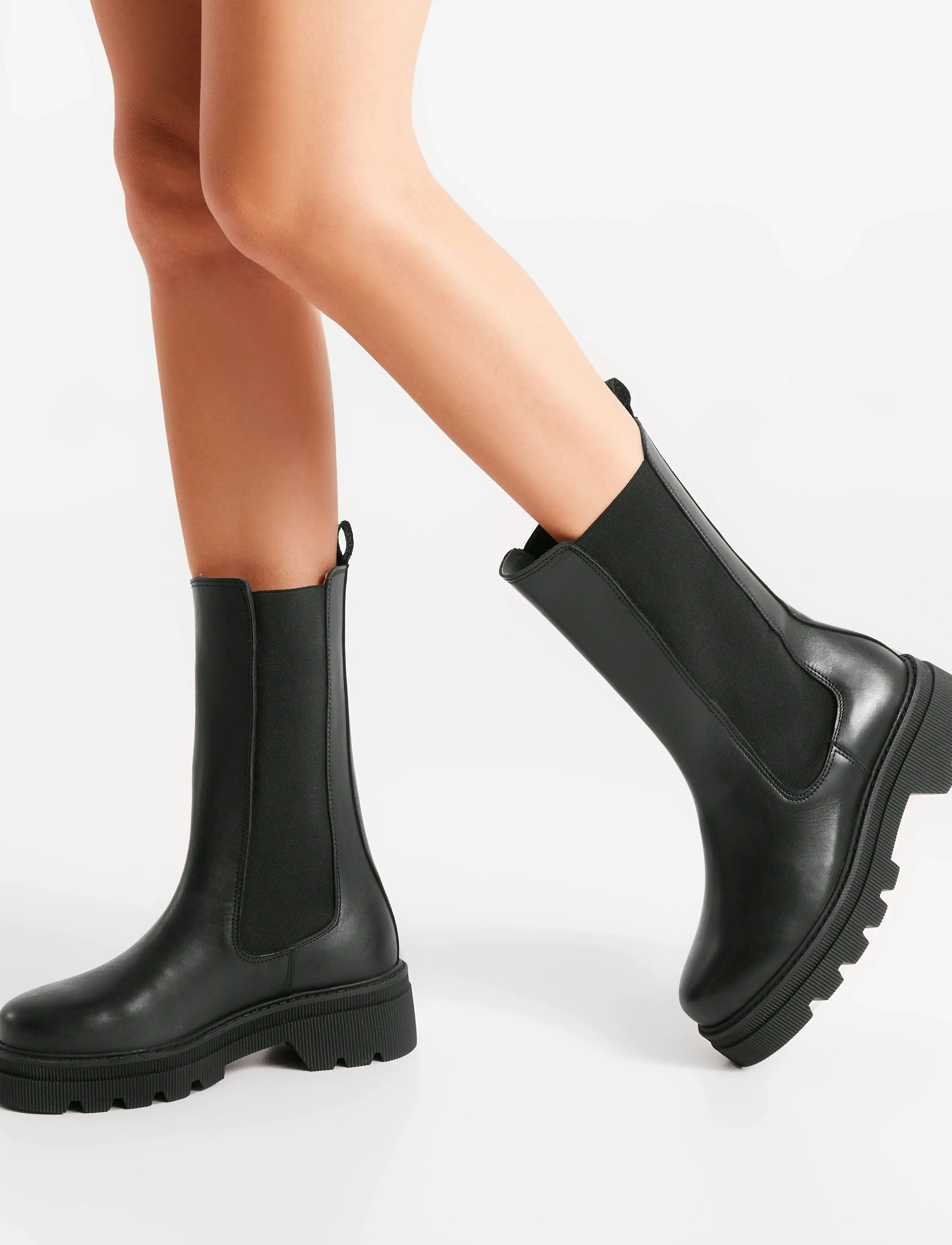 WODEN Sanna Tall, 42, Tall Boots, Schwarz - Knee High Frauen