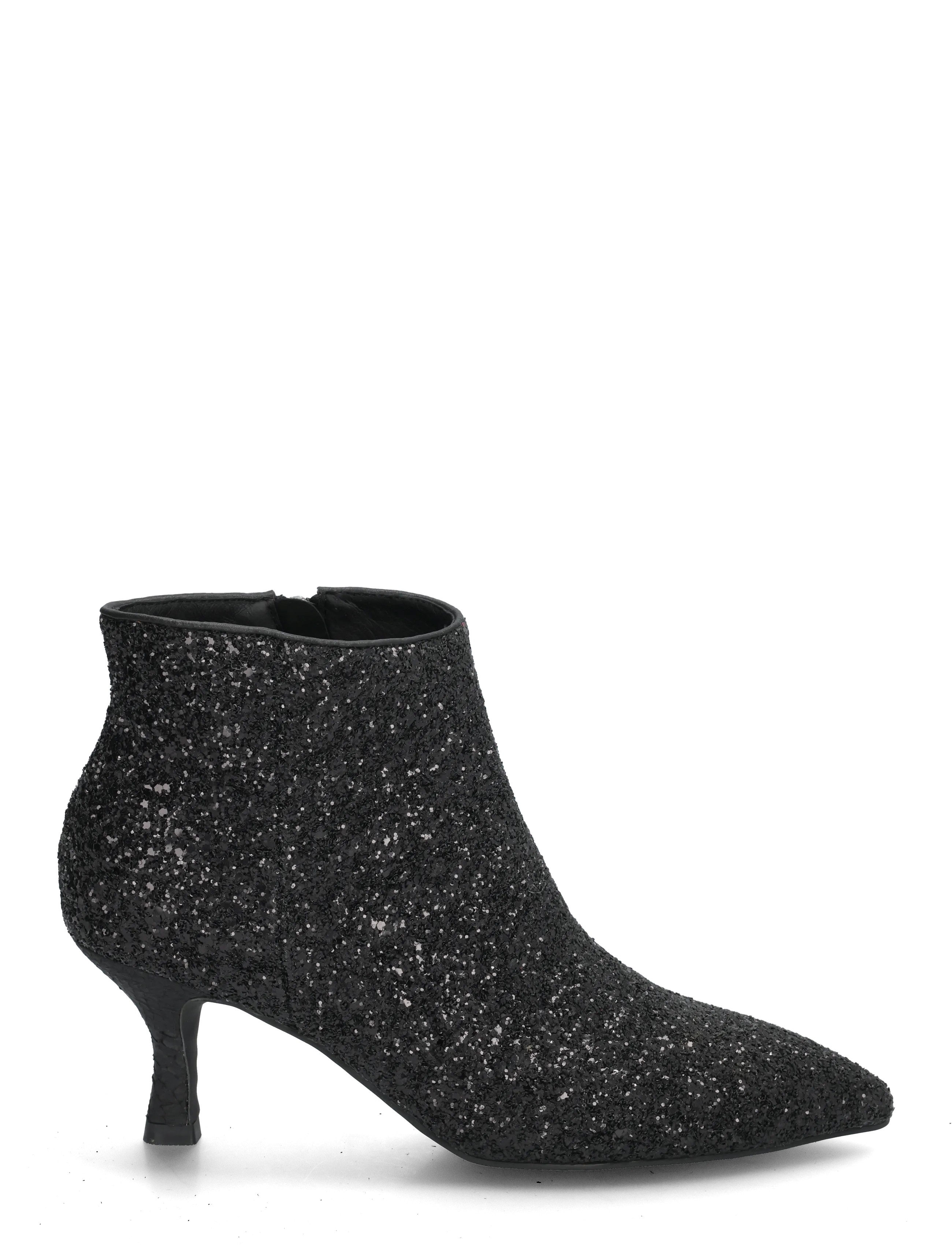 WODEN - Vera Glitter - heeled ankle boots - black - 2