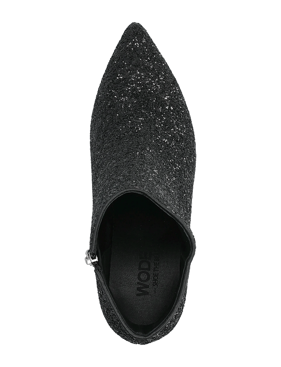 WODEN - Vera Glitter - støvletter - black - 3