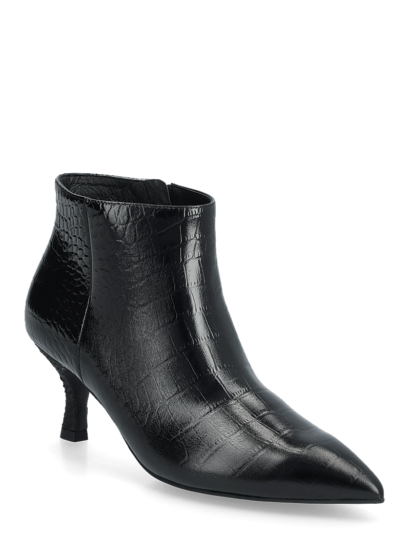 WODEN - Vera Croco - stövletter - black - 1