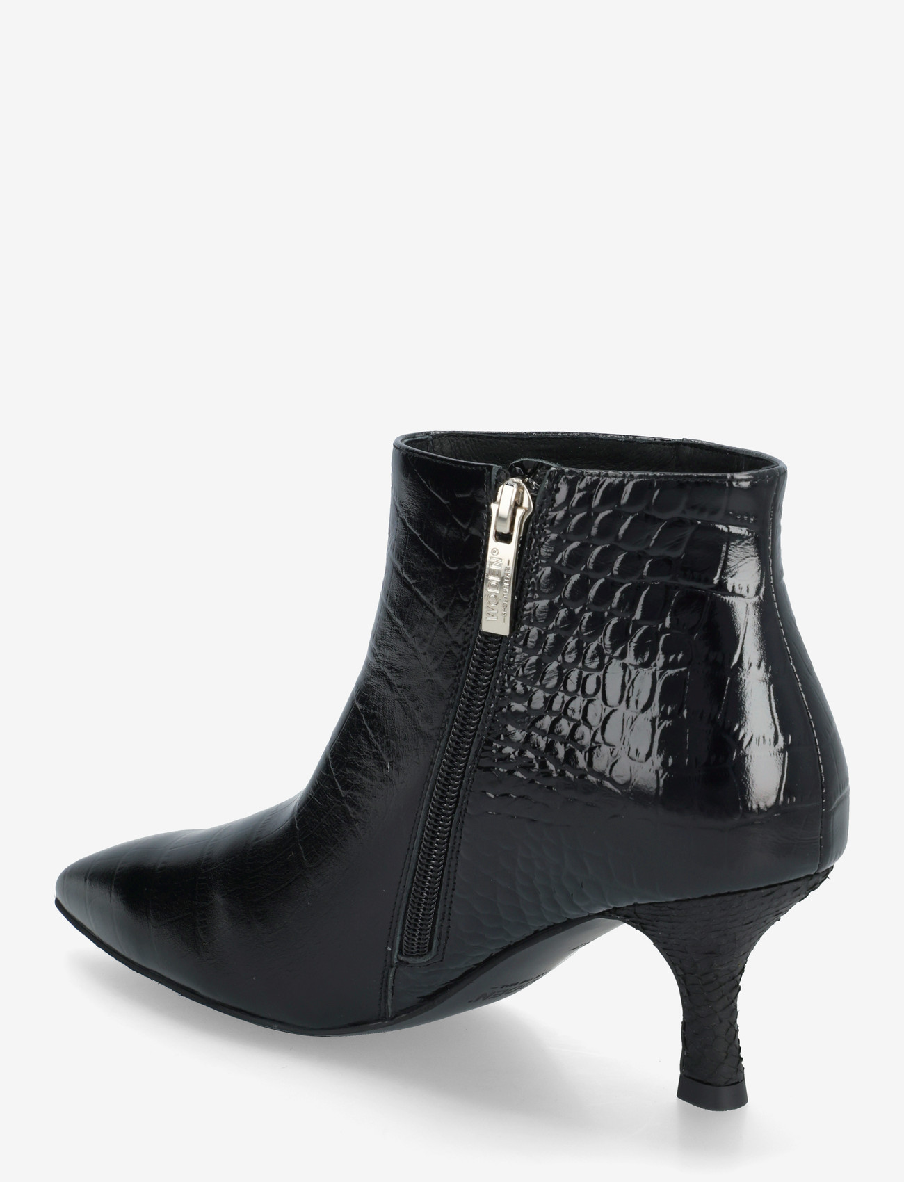 WODEN - Vera Croco - kõrge konts - black - 2