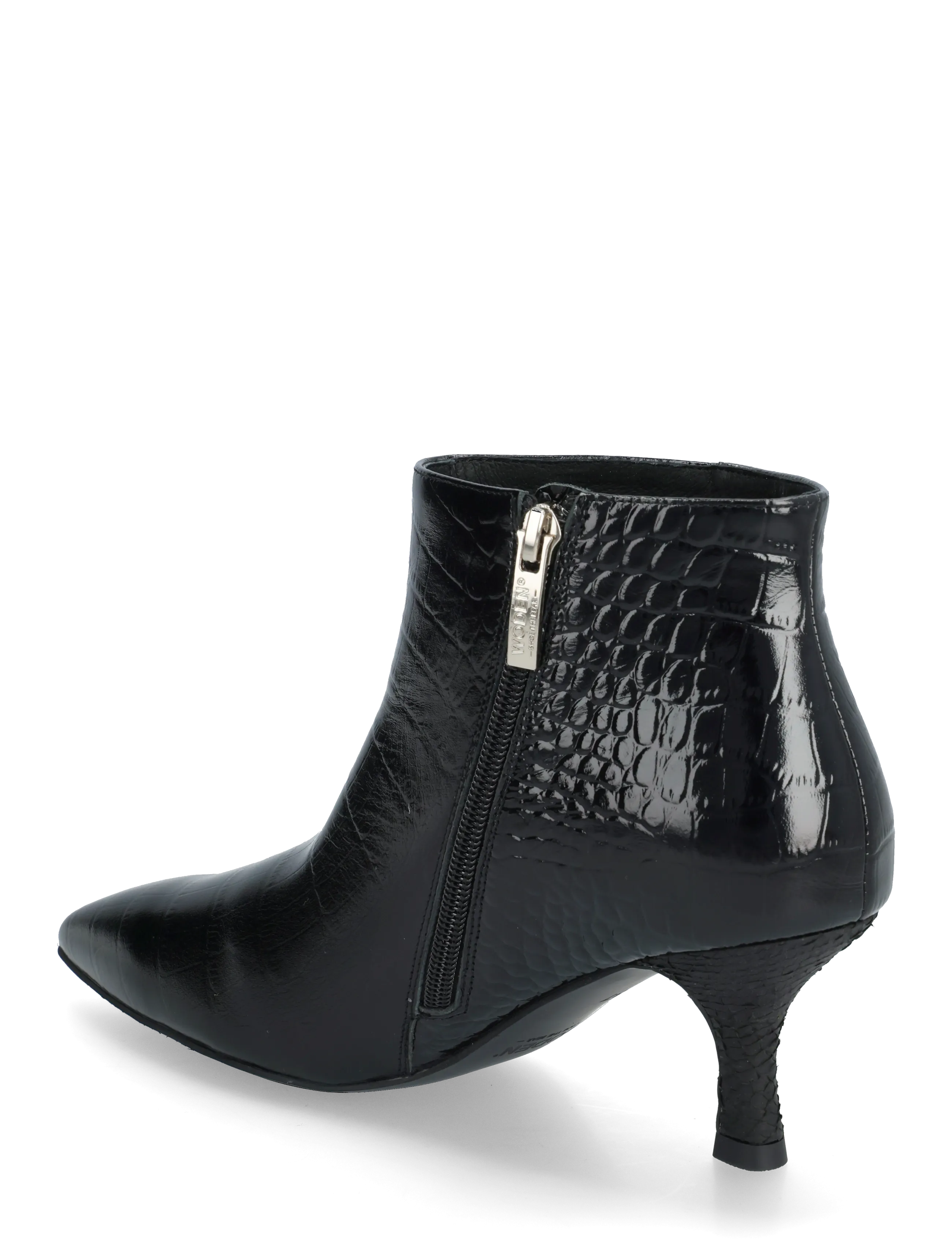 WODEN - Vera Croco - hohe absätze - black - 3