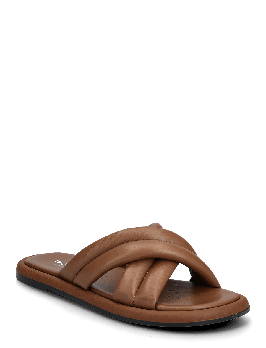 WODEN - Lotta Cross Mule - madalad sandaalid - tan - 0