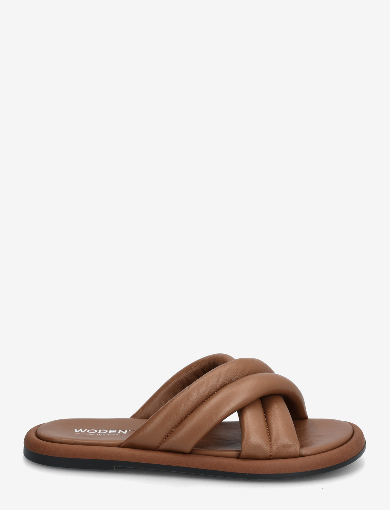 WODEN - Lotta Cross Mule - flade mules - tan - 1