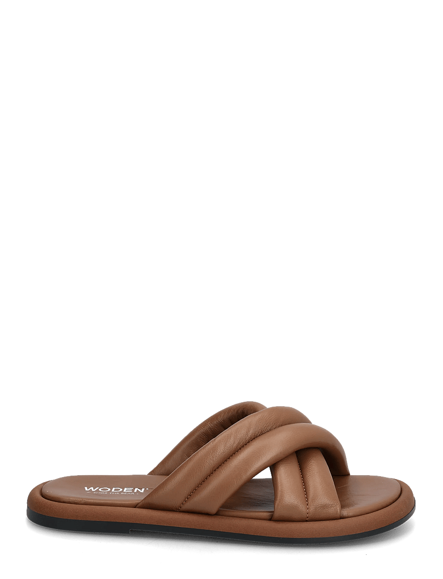 WODEN - Lotta Cross Mule - madalad sandaalid - tan - 1